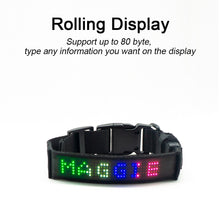 Load image into Gallery viewer, App Control Anti-lost LED Dog Collar