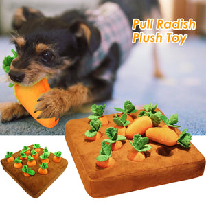 Pull Radish Plush Toy
