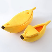 Load image into Gallery viewer, Banana Dog Bed Yellow