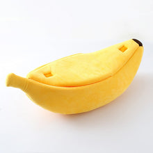 Load image into Gallery viewer, Banana Dog Bed Yellow