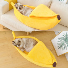 Load image into Gallery viewer, Banana Dog Bed Yellow