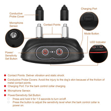 Load image into Gallery viewer, Waterproof dog barking collar