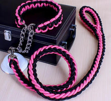 Load image into Gallery viewer, best large dog collar leash set