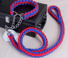Load image into Gallery viewer, large dog collar leash durable