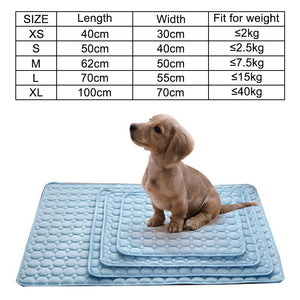 Cooling Dog Bed Breathable & Washable