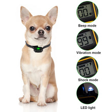 Load image into Gallery viewer, modes of dog bark collar with remote