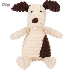 dog shape squeaky toy