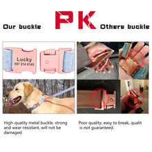 Load image into Gallery viewer, materials of the custom dog collar