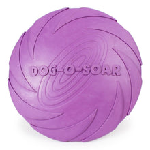 Load image into Gallery viewer, purple dog frisbee chew toy