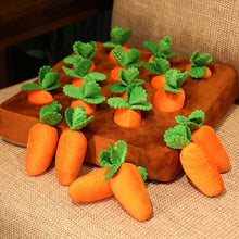 Load image into Gallery viewer, Carrot Plush Dog Toy