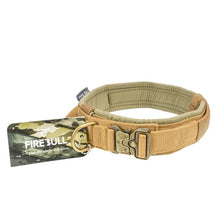 Load image into Gallery viewer, orange tactical dog collar
