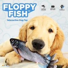 Load image into Gallery viewer, floppy fish dog toy