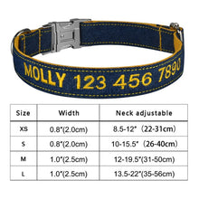 Load image into Gallery viewer, best embroidered personalized collar